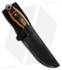 SOG Huntspoint Skinning Fixed Blade Knife (3.6" Satin) HT011L 5 SOG Huntspoint Skinning Fixed Blade Knife (3.6" Satin) HT011L -Sog Knives sog fixed huntspoint boning ht021l cp sheath 3