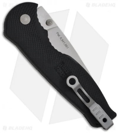SOG Flash II Assisted Opening Knife Black Zytel (3.5" Satin Plain) FSA-8 4 SOG Flash II Assisted Opening Knife Black Zytel (3.5" Satin Plain) FSA-8 - Image 2