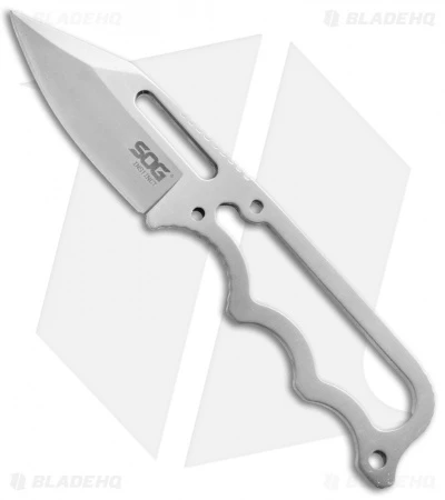 SOG Instinct Fixed Blade Knife (2.3" Satin) NB1011 3 SOG Instinct Fixed Blade Knife (2.3" Satin) NB1011