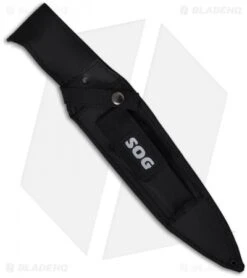 SOG Jungle Warrior Fixed Blade Knife (9.75" Black) F14 5 SOG Jungle Warrior Fixed Blade Knife (9.75" Black) F14 -Sog Knives sog jungle warrior f14 n sheath