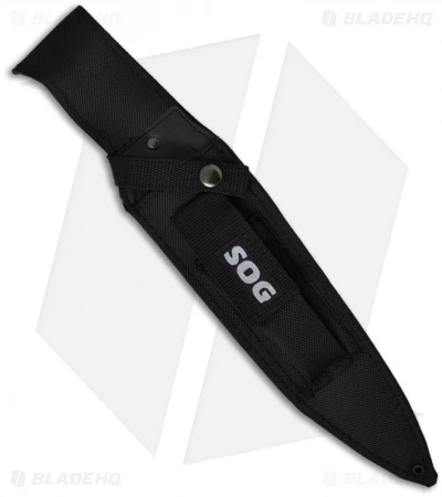 SOG Jungle Warrior Fixed Blade Knife (9.75" Black) F14 4 SOG Jungle Warrior Fixed Blade Knife (9.75" Black) F14 - Image 2