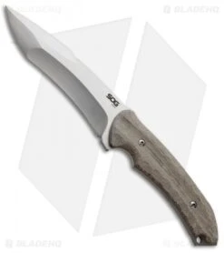 SOG Kiku Large Fixed Blade Knife (5.6" Satin) KU-2011