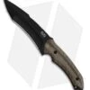 SOG Kiku Small Fixed Blade Knife (4.90" Black Plain) KU-2002