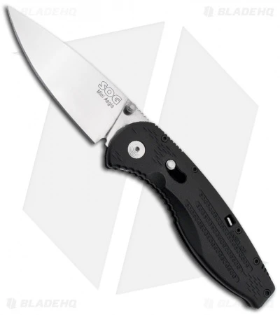 SOG Aegis Mini Assisted Opening Knife (3" Satin) AE-21 3 SOG Aegis Mini Assisted Opening Knife (3" Satin) AE-21