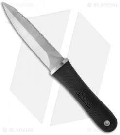 SOG Pentagon S14 Fixed Blade Knife (5" Satin Serr)