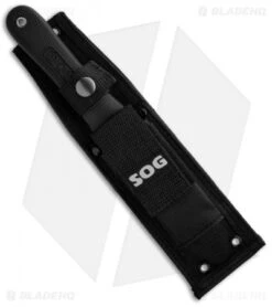 SOG Pentagon S14 Fixed Blade Knife (5" Satin Serr) -Sog Knives sog pentagon s14 sheath
