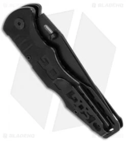 SOG Salute Mini Lockback Knife (3.125" Black) FF1101 5 SOG Salute Mini Lockback Knife (3.125" Black) FF1101 -Sog Knives sog salute mini black ff1101 cf side jm