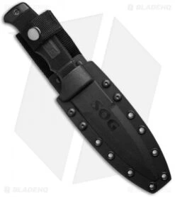 SOG Seal Pup Elite Fixed Knife W/ Kydex Sheath (4.85" TiNi Serr) E37T-K 5 SOG Seal Pup Elite Fixed Knife W/ Kydex Sheath (4.85" TiNi Serr) E37T-K -Sog Knives sog seal pup elite e37t k kydex sheath