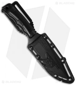 SOG Seal Strike Fixed Blade + Deluxe Sheath (4.875" TiNi Black Serr) SS1003 6 SOG Seal Strike Fixed Blade + Deluxe Sheath (4.875" TiNi Black Serr) SS1003 -Sog Knives sog seal strike ss1003 cp sheath cm