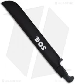 SOG SOGfari Machete Fixed Blade Knife (18" Black) MC-02 -Sog Knives sog sogfari machete mc 02 sheath