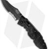 SOG Toothlock Folding Knife Black GRN (3.125" Black Serr) TK-04 -Sog Knives sog toothlock folder tk 04 jm