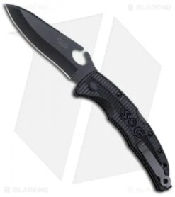 SOG SOGzilla Large Lockback Knife (3.8" Black) SP-23